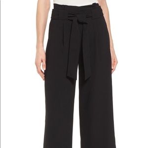 Halogen Belted Wide Leg Crop Pants